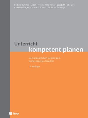 cover image of Unterricht kompetent planen (E-Book)